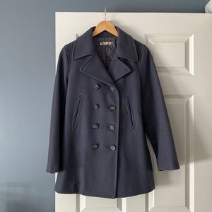 Classic JCrew pea coat, women’s medium
